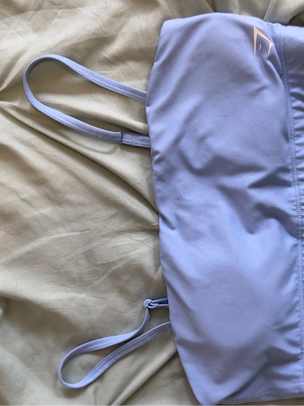 Gymshark Lilac Thin-Strap Sports Bra